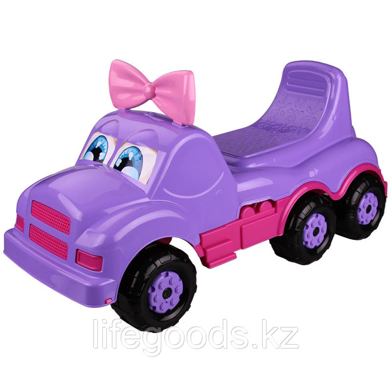 Машинка детская "Весёлые гонки" (для девочек), Фиолетовая, М4478