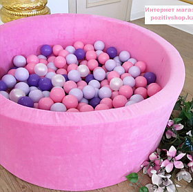 Сухой бассейн Нежность Розовый с шариками 200шт.