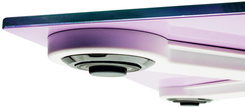 Весы напольные электронные Scarlett с платформой из ударопрочного стекла (Фиолетовые цветы) - фото 5 - id-p75828484