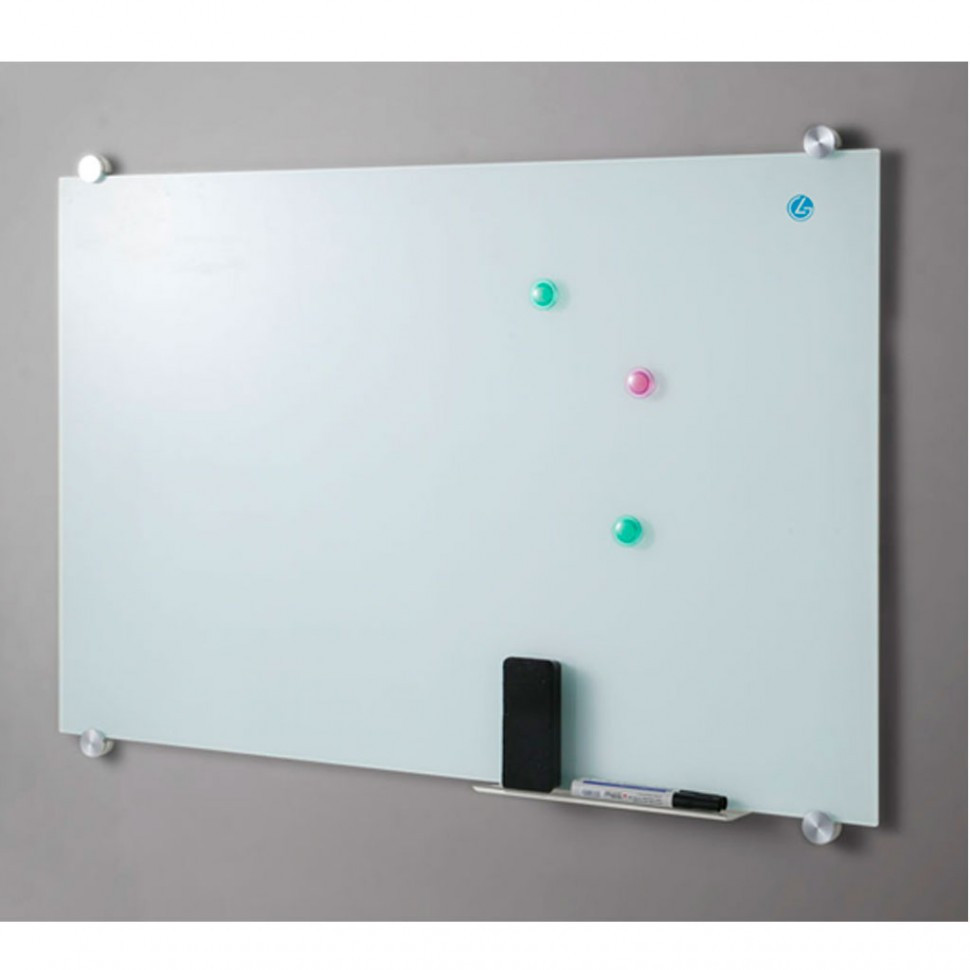 Доска маркерная магнитная LigoGlass 100x150 см