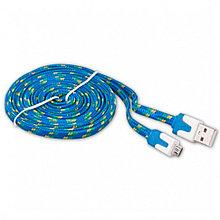 Кабель Ritmix RCC-212 MicroUSB-USB Blue