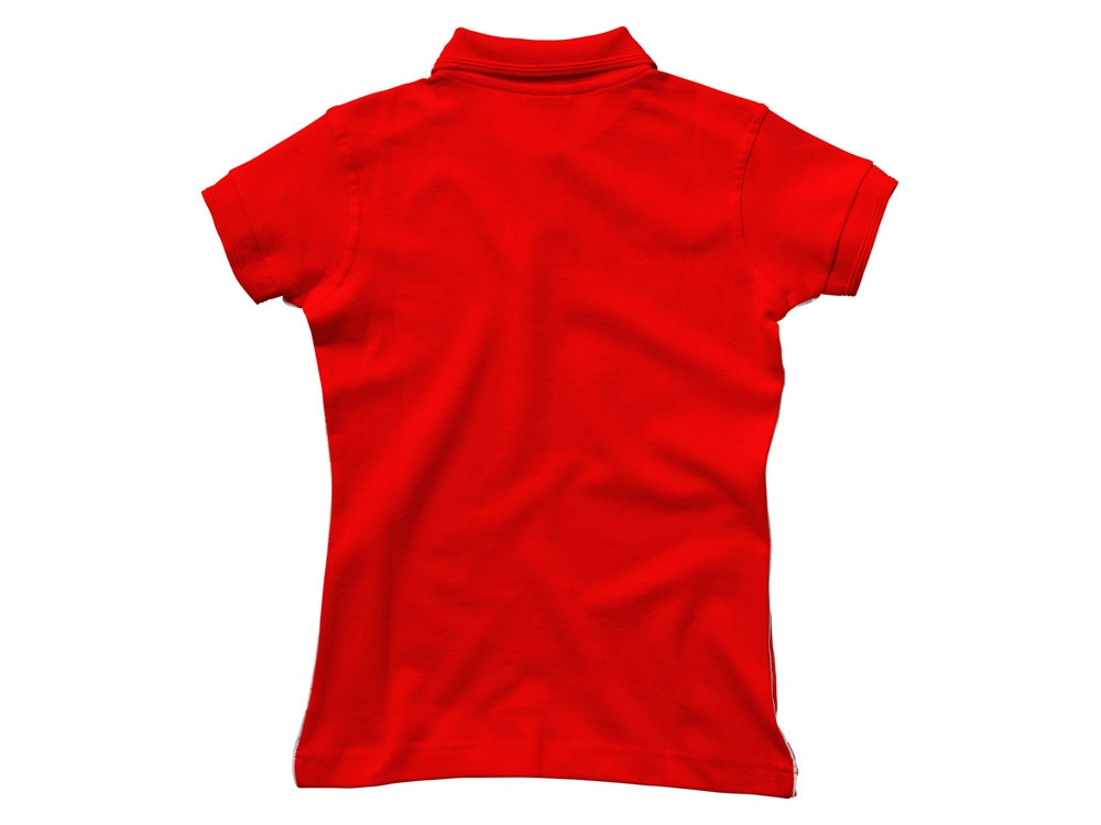 Рубашка поло Backhand женская, красный/белый - фото 5 - id-p75829032