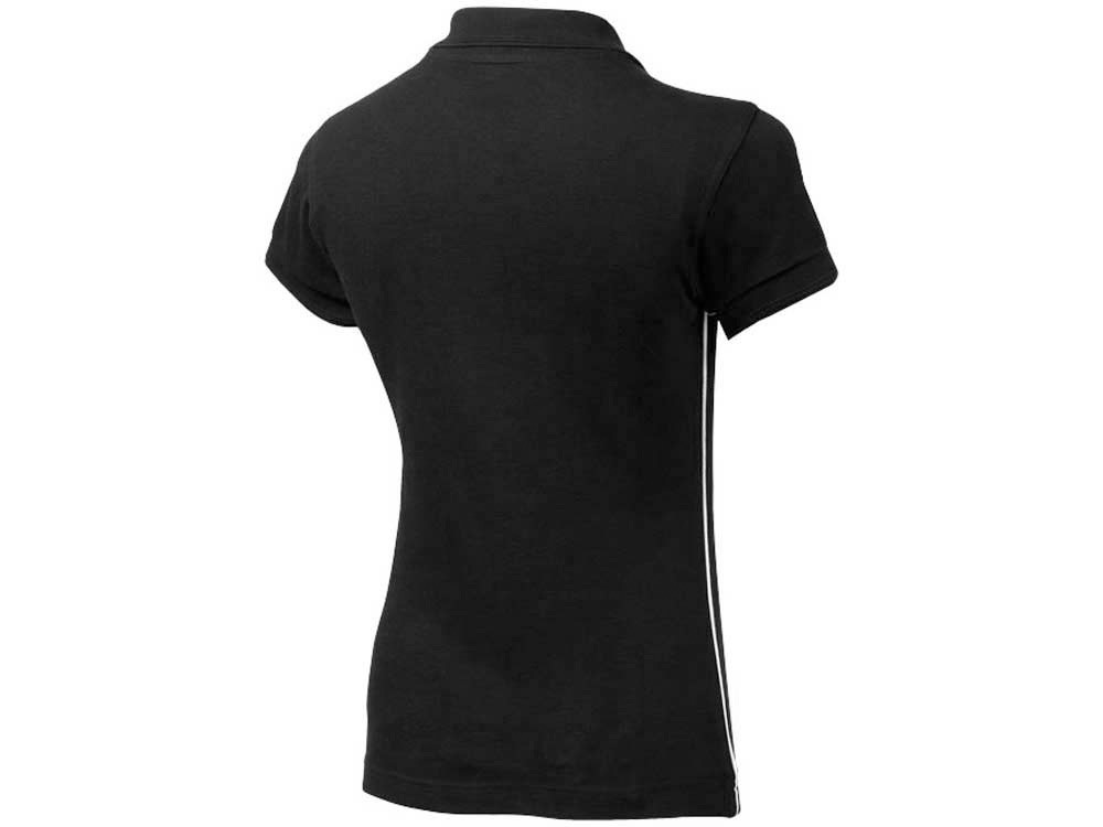 Рубашка поло Backhand женская, черный/белый - фото 2 - id-p75829038