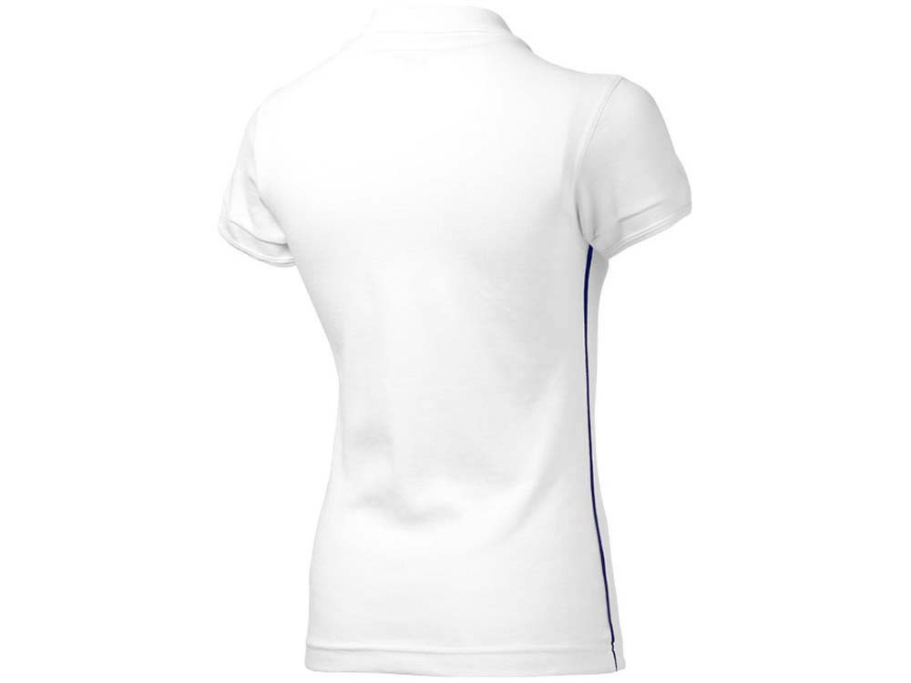 Рубашка поло Backhand женская, белый/темно-синий - фото 2 - id-p75829039