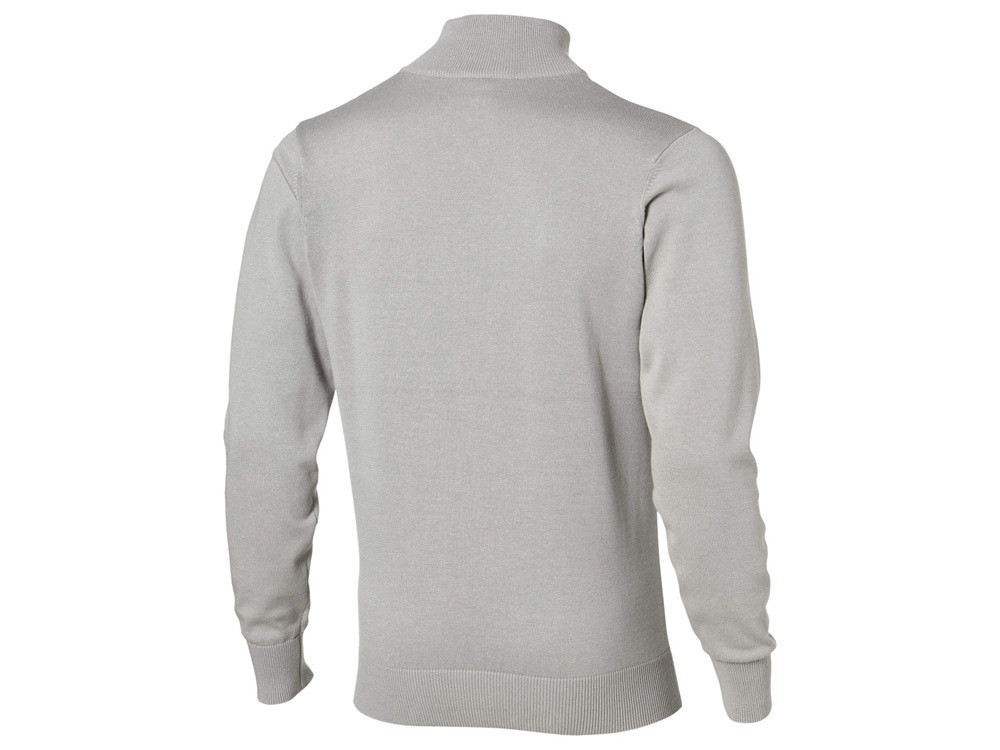Ұзындығы т рттен бір рет жабылатын пуловер жиынтығы, сұр/қара - фото 2 - id-p75829054