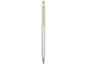 Ручка шариковая Женева белый перламутр, фото 2