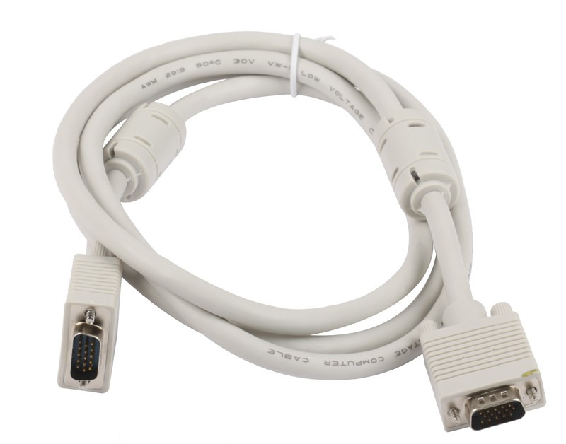 Кабель VGA 20м, High Qual, 15M/15M
