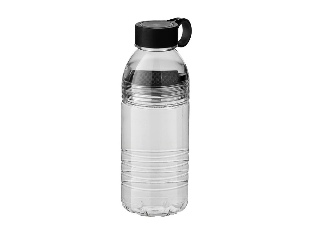 Бутылка спортивная Slice на 600 мл, черный/серый - фото 1 - id-p75829243
