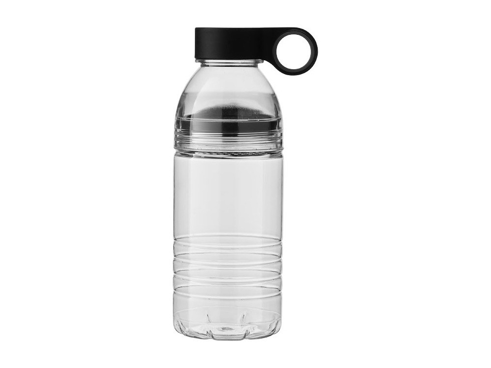 Бутылка спортивная Slice на 600 мл, черный/серый - фото 4 - id-p75829243