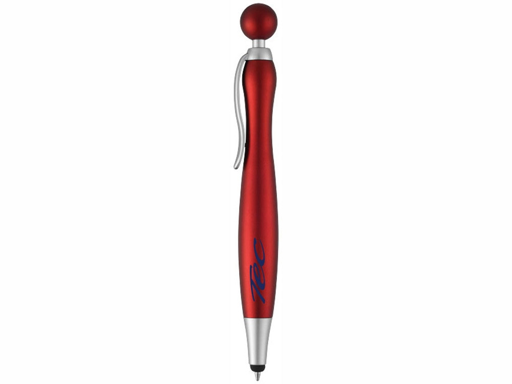 Ручка-стилус шариковая Naples, красный - фото 4 - id-p75829312