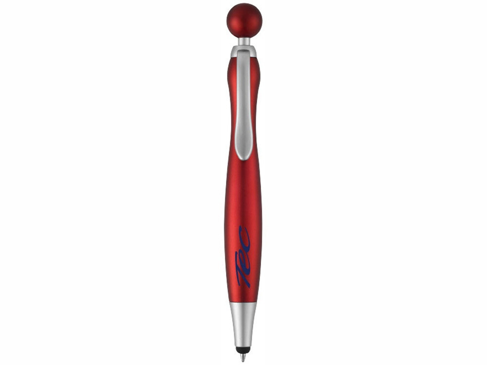 Ручка-стилус шариковая Naples, красный - фото 5 - id-p75829312
