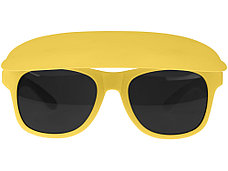Очки с козырьком Miami, желтый/черный, фото 2