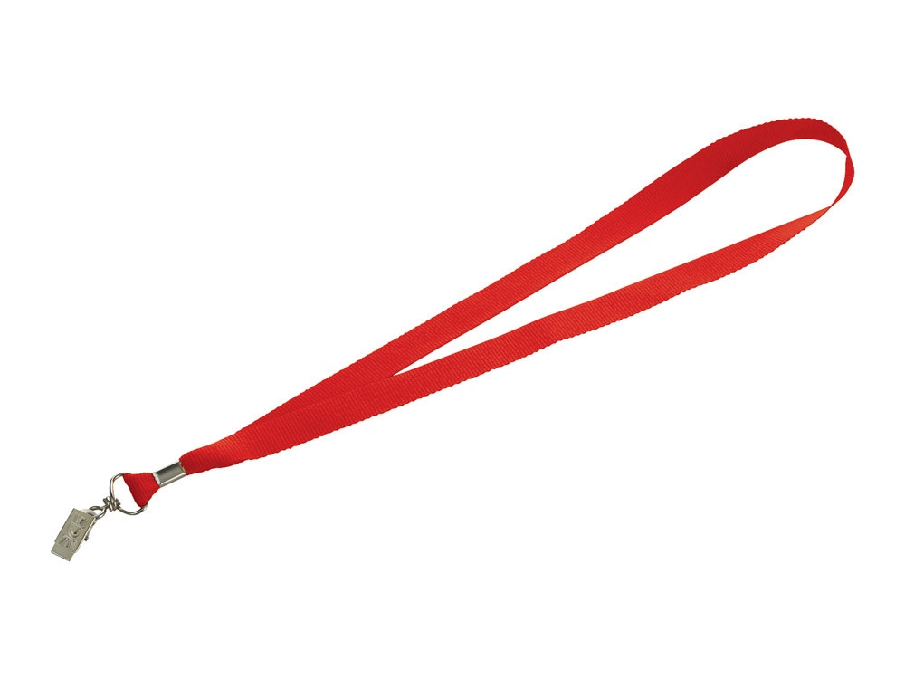Шнурок с поворотным зажимом Igor, красный - фото 1 - id-p75829416