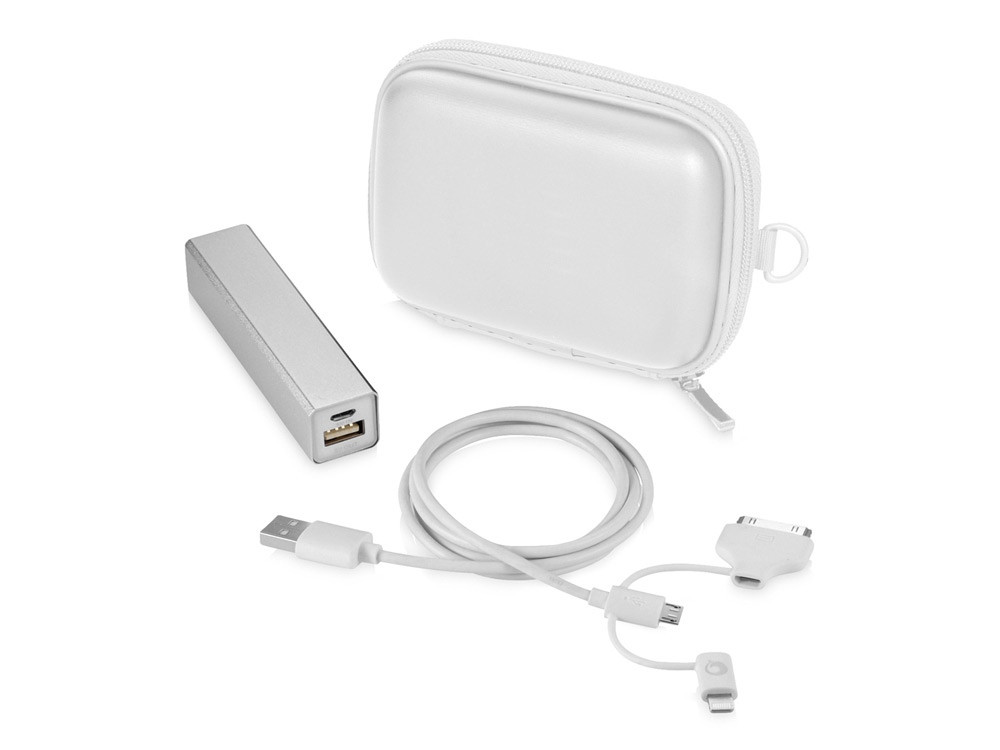 Комплект для зарядки Volt, мощность 2200 mAh, белый