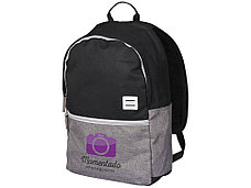Рюкзак Oliver для ноутбука 15, серый/черный, фото 3