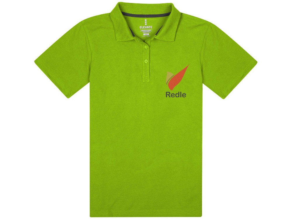 Рубашка поло Primus женская, зеленое яблоко - фото 5 - id-p75830505