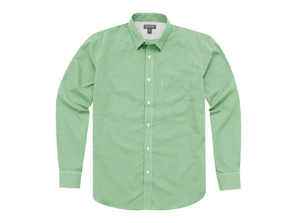 Рубашка Net мужская с длинным рукавом, зеленый - фото 3 - id-p75829686