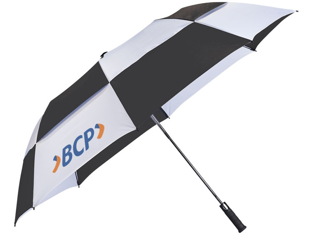 Зонт двухсекционный Norwich с автоматическим открытием, 30, черный - фото 4 - id-p75830914