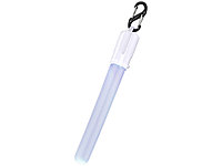 Фонарь Fluo с клипом, белый