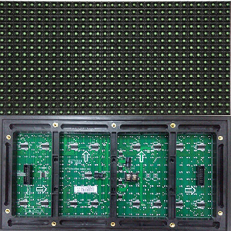 Led модуль зеленый DIP P10 320*160 GREEN для наружного применения (outdoor)