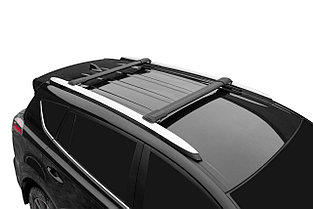Багажная система LUX ХАНТЕР для автомобилей со стандартными рейлингами черные, фото 2