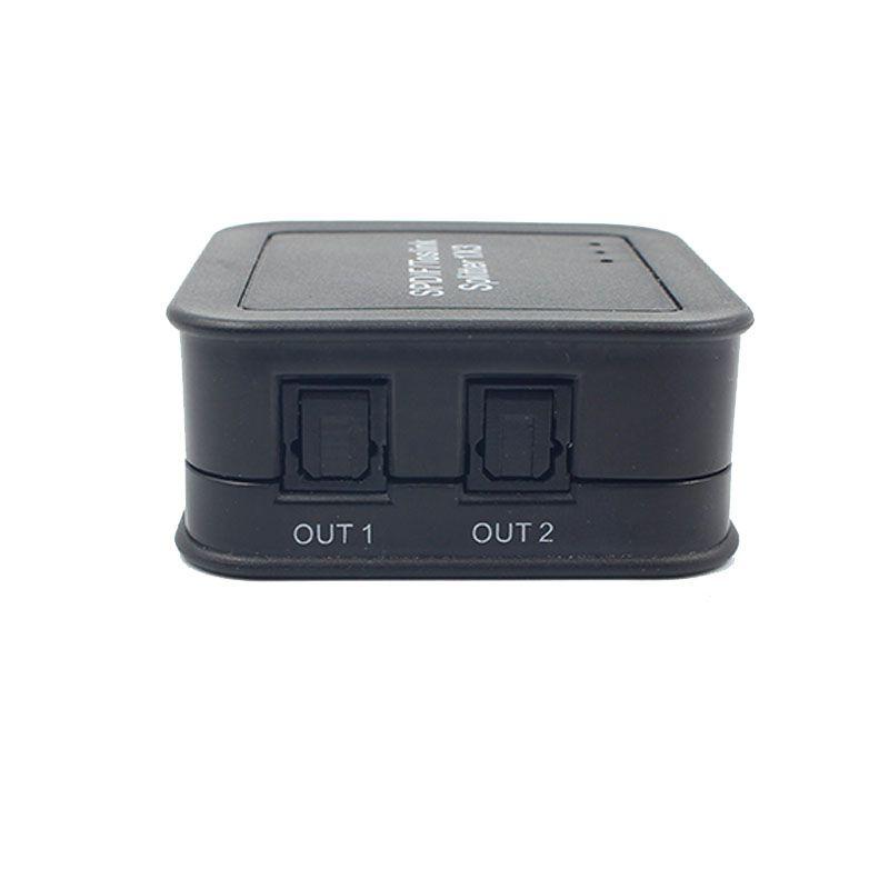 Сплиттер Toslink 1х3 оптический активный LPCM2.0 DTS Dolby AC3 аудио разветвитель звука 1 вход 3 выхода