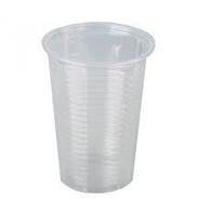 Стакан одноразовый пластиковый 300мл PP прозрачный