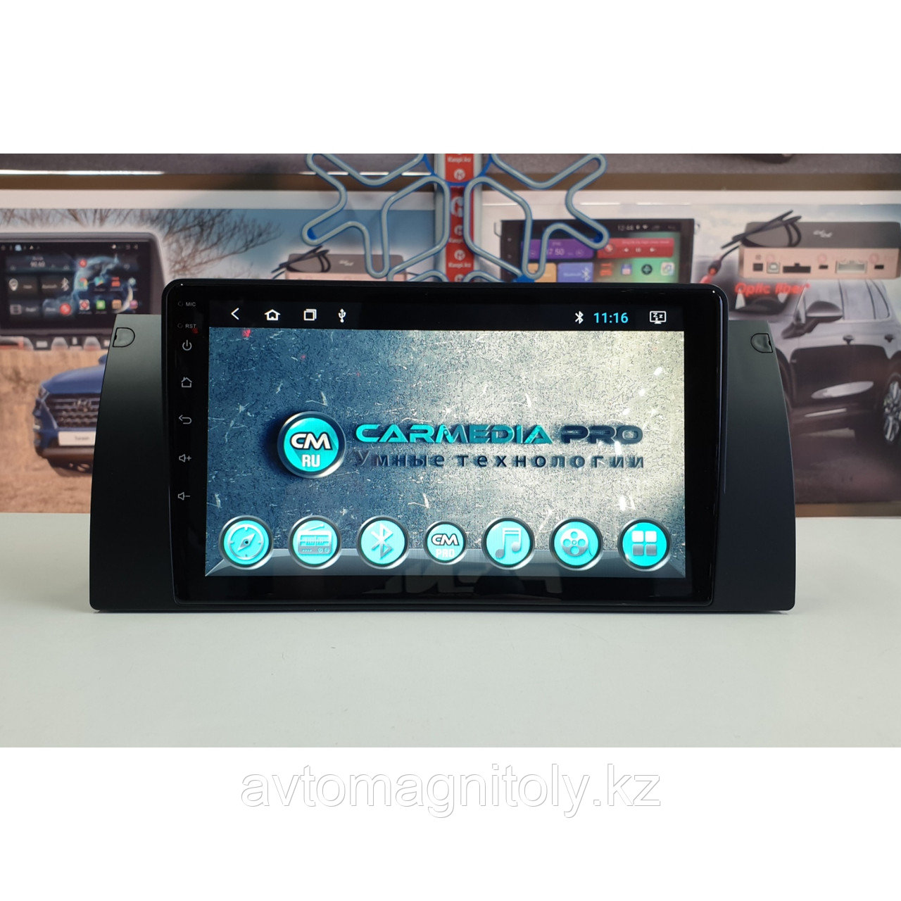 Магнитола CarMedia PRO BMW X5 E53 2000-2006, фото 1