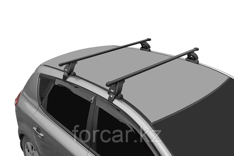 Багажная система "LUX" с дугами 1,2м прямоугольными в пластике для а/м Chevrolet Cruze Sedan 2009-... г.в. - фото 6 - id-p67023475