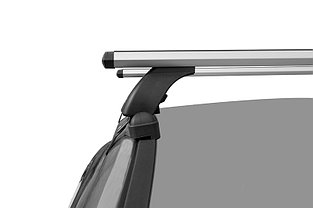 Багажная система "LUX" с дугами 1,2м аэро-трэвэл (82мм) для а/м Chevrolet Cruze Hatchback 2011-... г.в., фото 3
