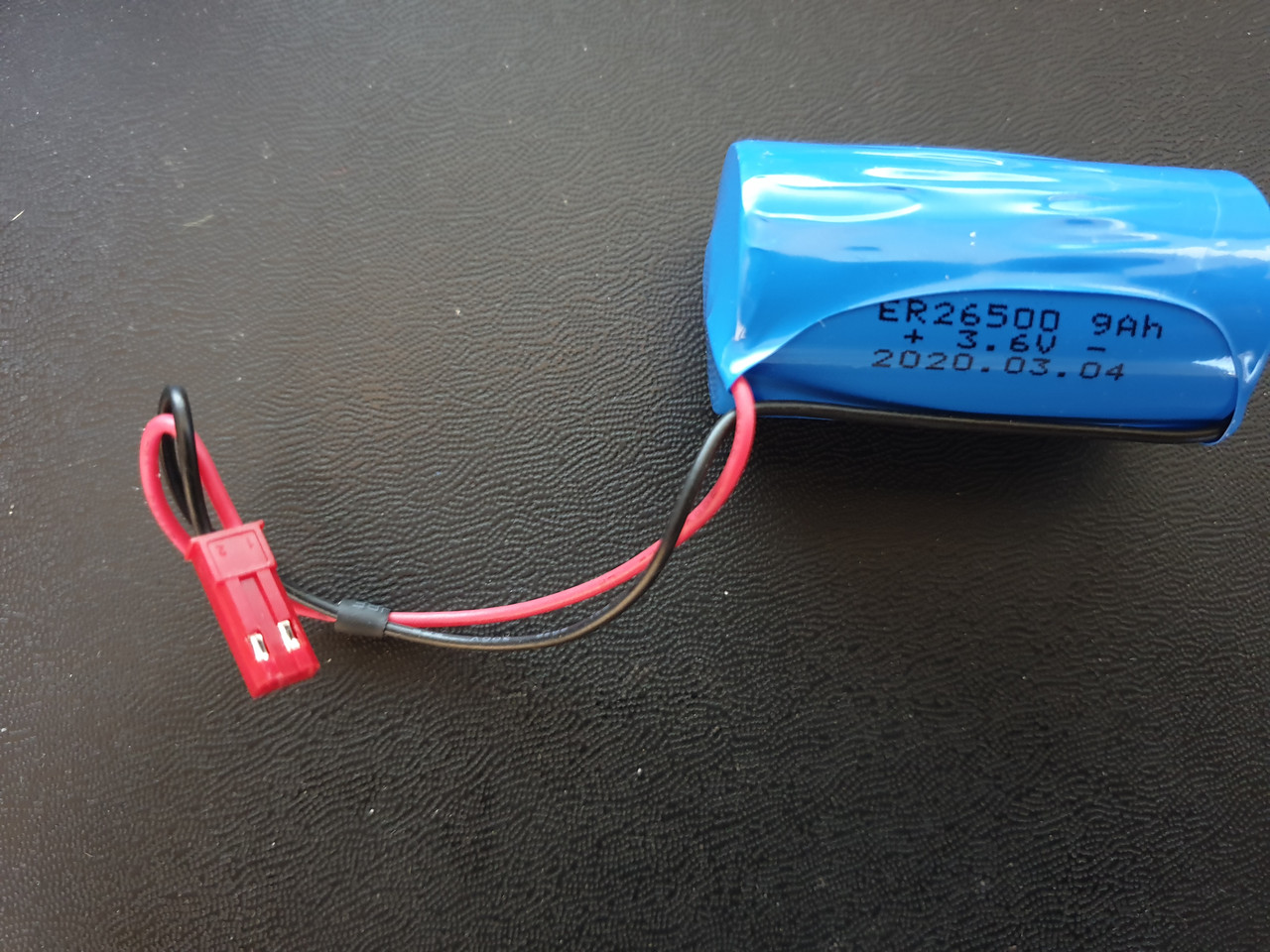 Батарейка 3.6v  ER26500  9000mAh c коннектором JST