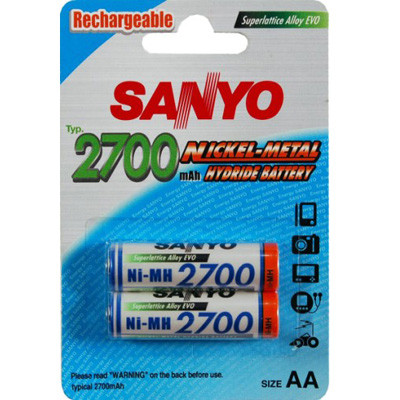 Аккумулятор Sanyo AA Ni-MH 2700mAh