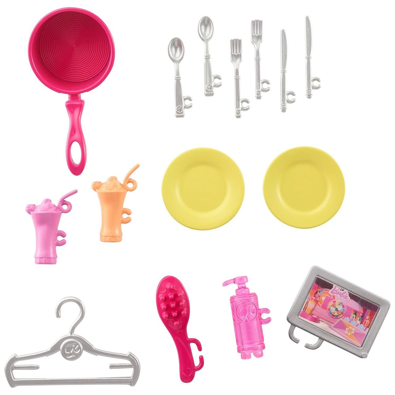 Barbie Игровой набор Раскладной Дом Барби с мебелью и аксессуарами, FXG55 - фото 4 - id-p75838539