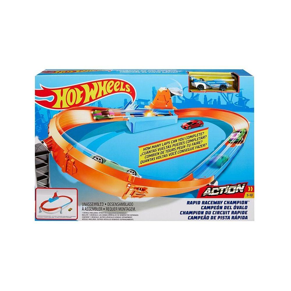 Hot Wheels Набор "ACTION: Соревнования за кубок Чемпион скоростных гонок"