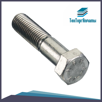 Болт нержавеющий DIN 931  18х60  A-2/A-4