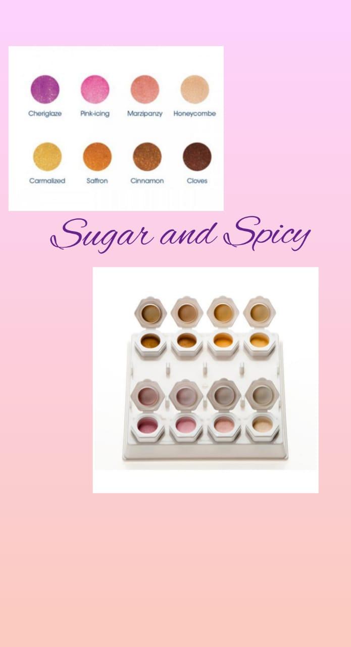 Коллекция цветных акрил Sugar and Spisy Odyssey Nails Systems