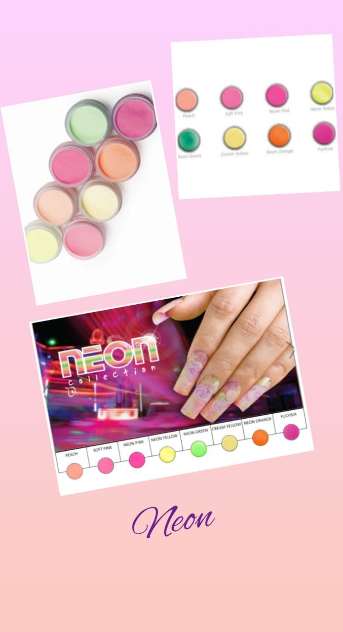Коллекция цветных акрил NEON ONS