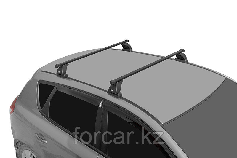 Багажная система "LUX" с дугами 1,2м прямоугольными в пластике для а/м Mitsubishi Outlander III, VW Amarok - фото 6 - id-p67024575