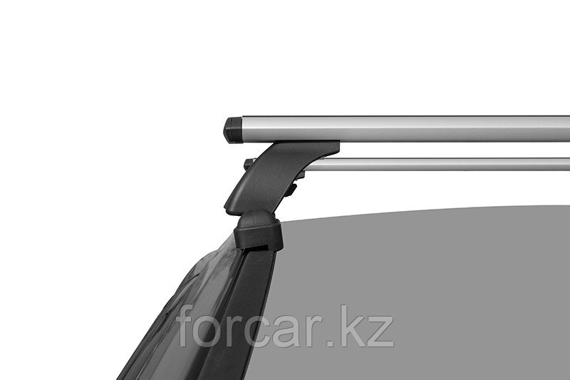 Багажная система "LUX" с дугами 1,2м аэро-трэвэл (82мм) для Hyundai Solaris (Accent) хэтчбек, Mazda 6 - фото 2 - id-p67031426