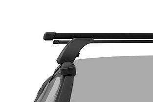 Багажная система "LUX" с дугами 1,2м прямоугольными в пластике для а/м Hyundai Elantra Sedan 2016+ г.в., фото 3