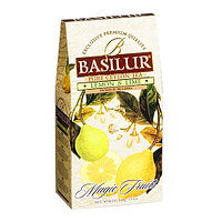Чай чёрный рассыпной Волшебные фрукты Лимон и лайм, 100гр Basilur
