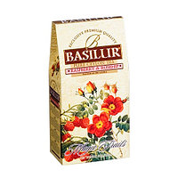 Чай чёрный рассыпной Волшебные фрукты Малина и шиповник Raspberry and Rosehip, 100гр Basilur