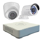 Hikvision DS-J142I-3 Комплект видеонаблюдения (IP 2 Видеокамеры+ Видеорегистратор)