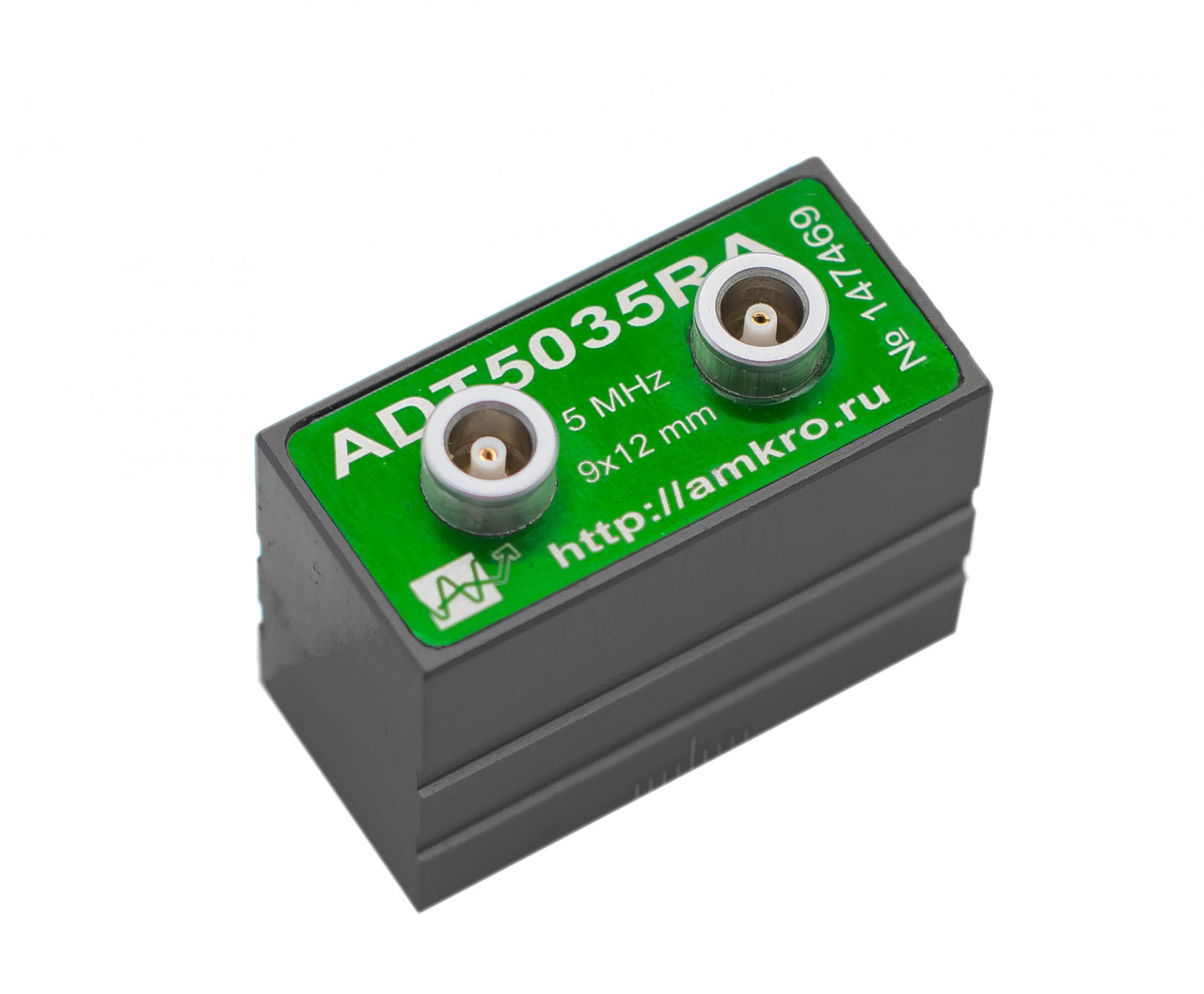 Наклонный р/с тандемный преобразователь ADT5035RA (аналог ПН2Ц-35-2) 5 МГц