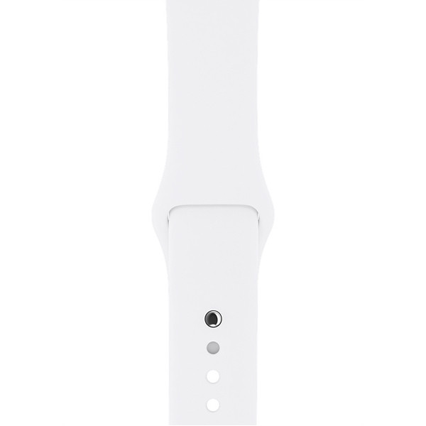 Браслет/ремешок для Apple Watch 38mm Soft White Sport Band S/M & M/L (5QX118XWK)