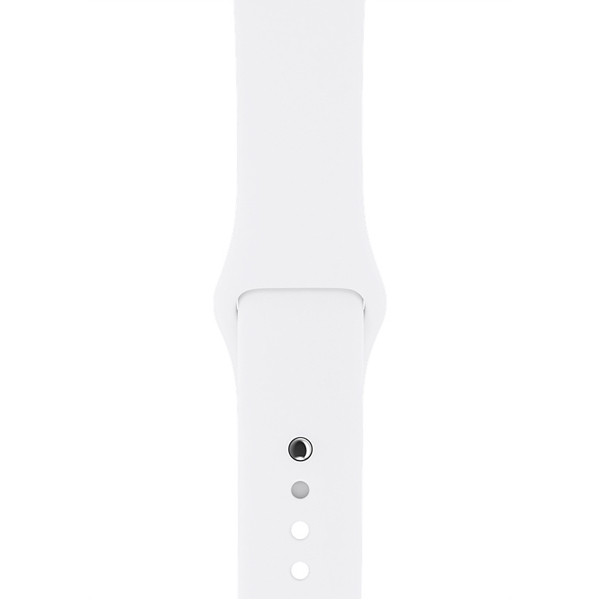 Браслет/ремешок для Apple Watch 38mm Soft White Sport Band S/M & M/L (5QX118XWK)