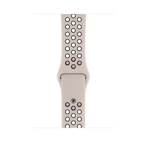 Браслет/ремешок для Apple Watch 44mm Desert Sand/Black Nike Sport Band S/M & M/L (MWUD2ZM/A)