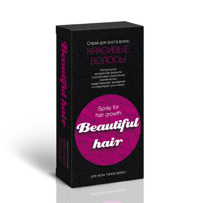 Beautiful Hair (Бьютифул Хаир) - спрей для роста волос