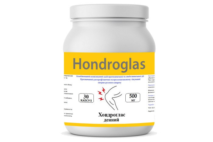 Hondroglas (Хондроглас) - капсулы для суставов