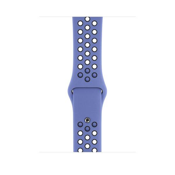 Браслет/ремешок для Apple Watch 44mm Royal Pulse/Black Nike Sport Band S/M & M/L (MWUA2ZM/A)